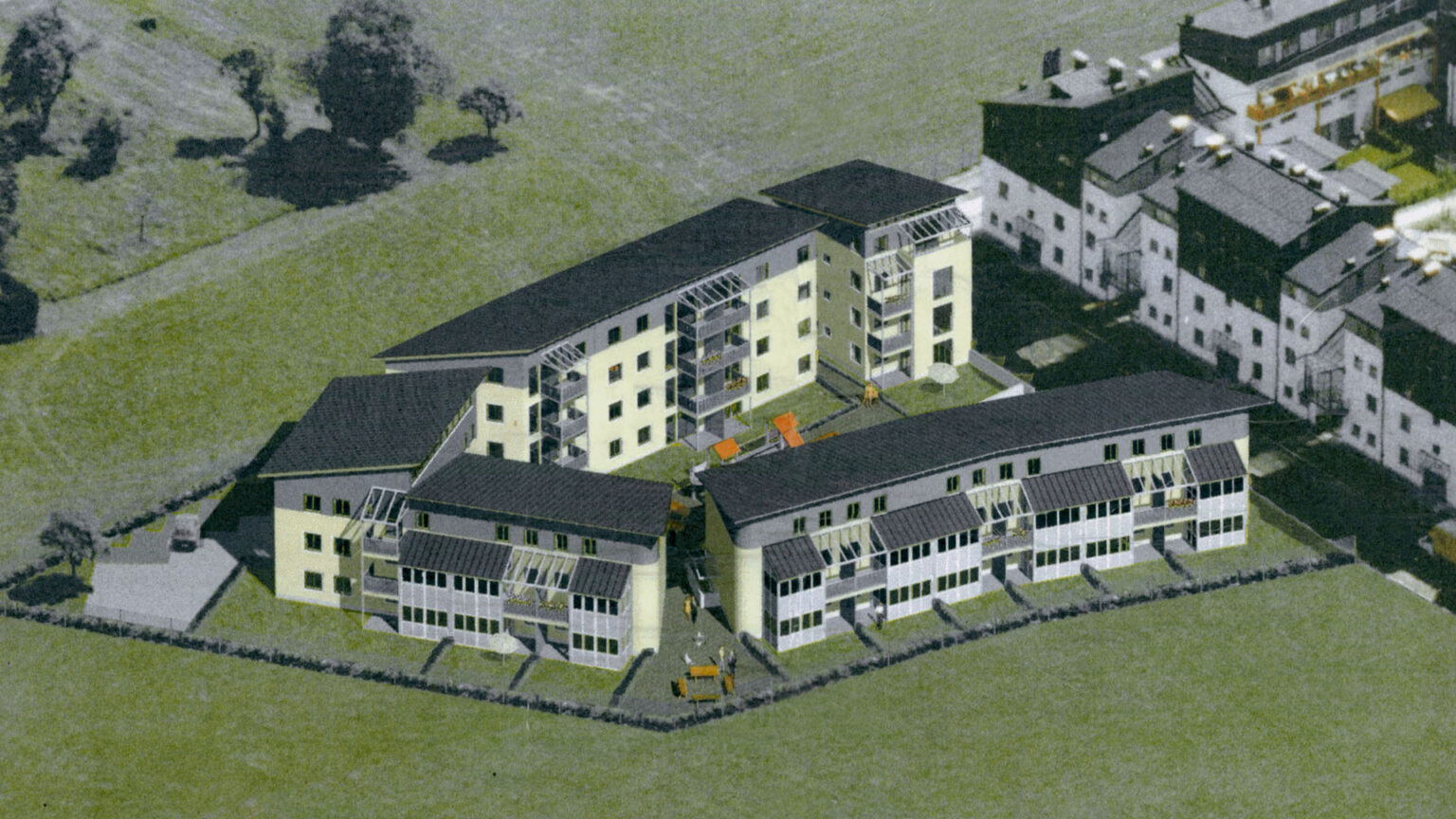 ADLHART Architekten Wohnanlage Burgfried Sued